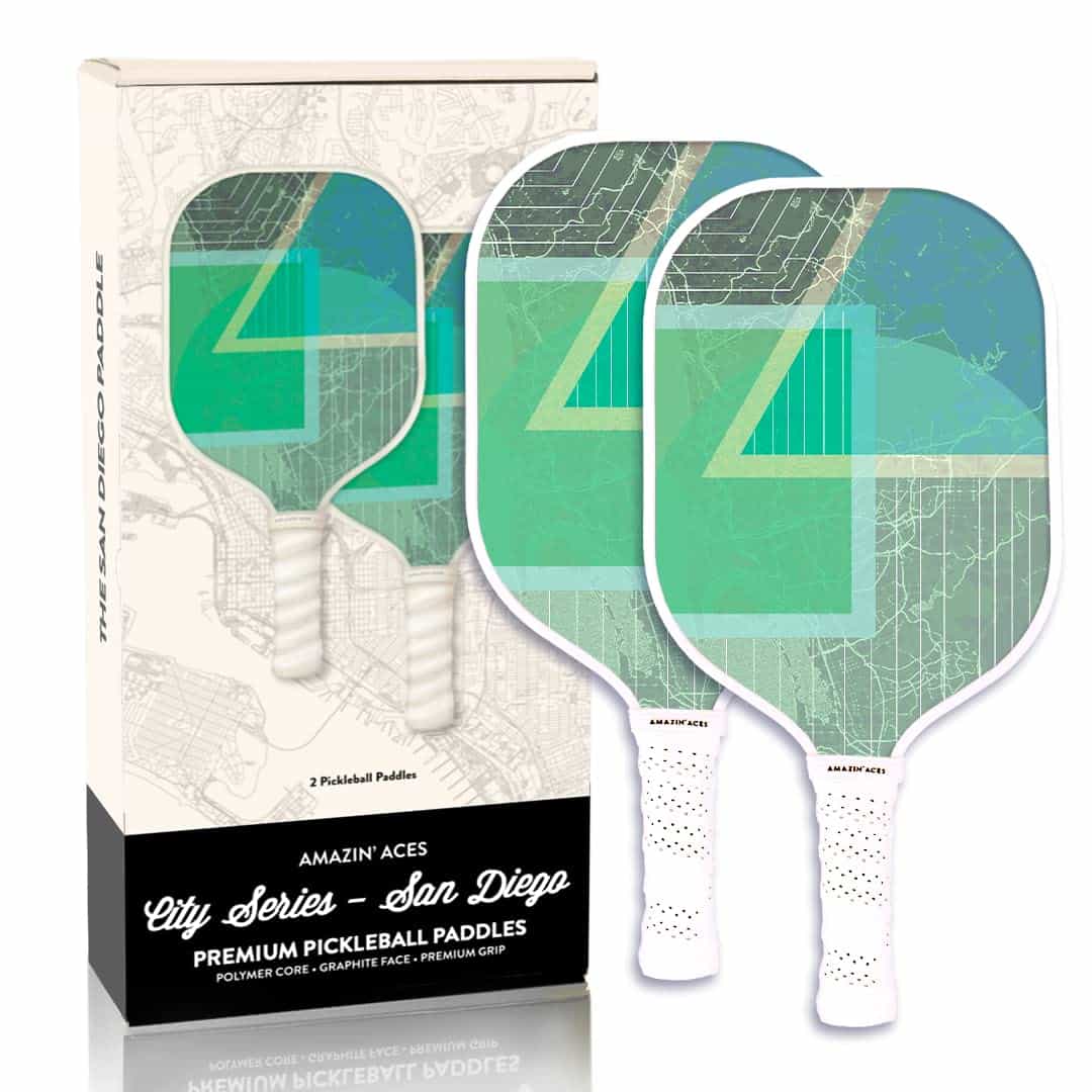 Duo de Palas de Pickleball Serie Ciudad de Amazin' Aces -