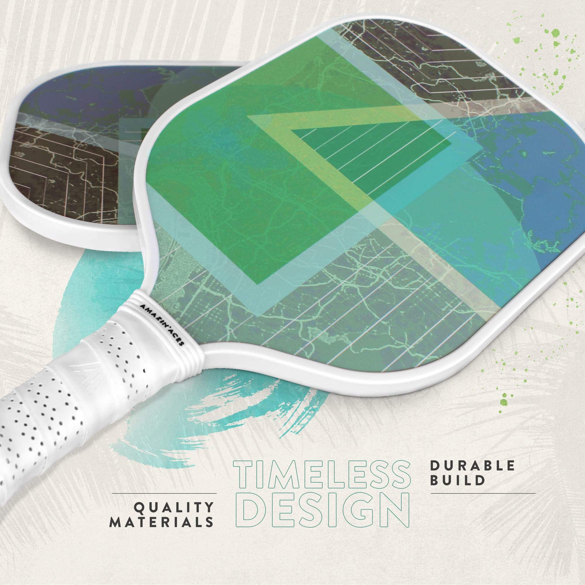 Duo de Palas de Pickleball Serie Ciudad de Amazin' Aces - - Imagen 6