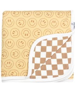 Cobertor para bebé de tres capas Copper Pearl Vance: