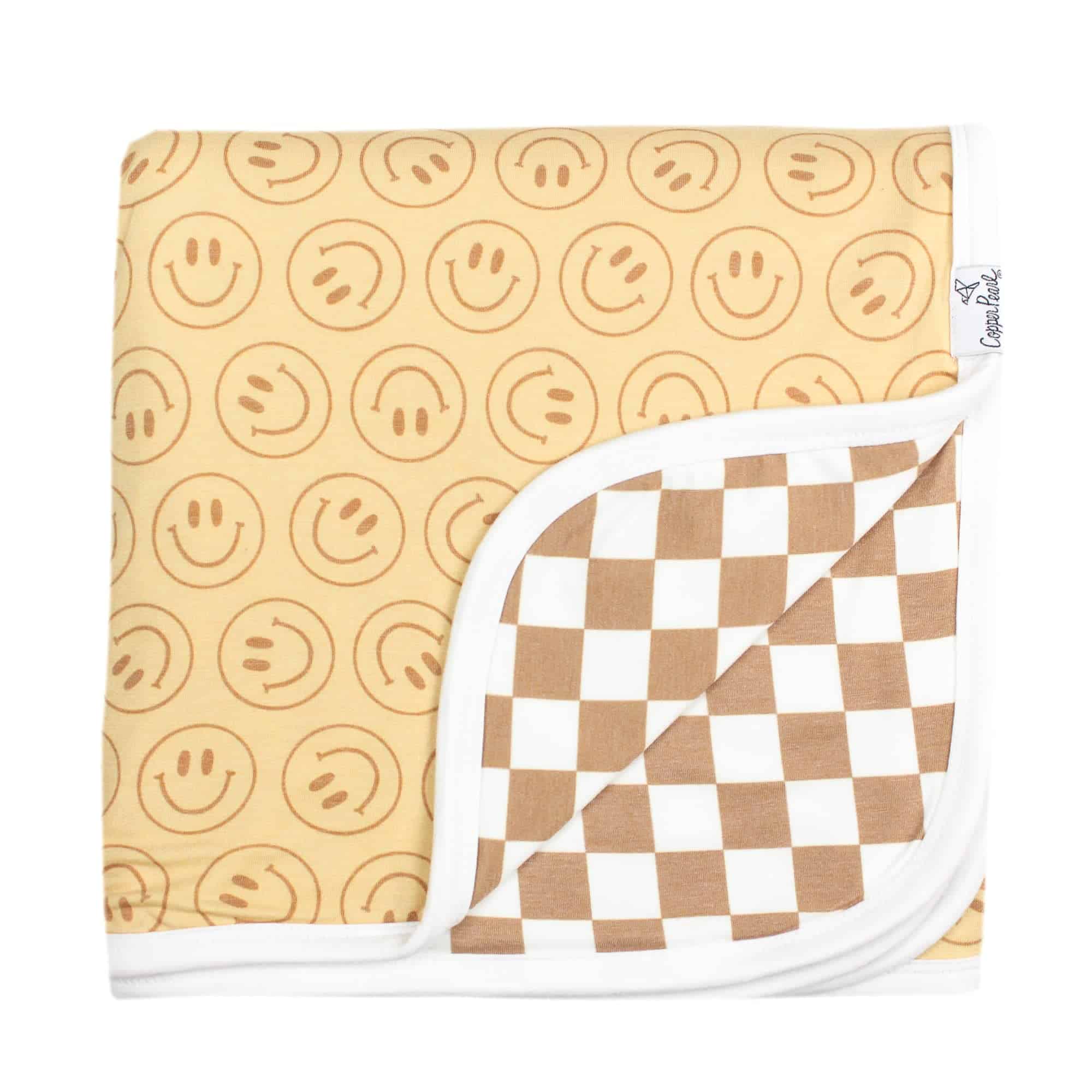 Cobertor para bebé de tres capas Copper Pearl Vance: