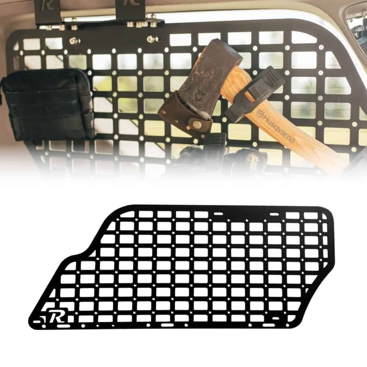 Sistema de Panel de Almacenamiento Molle -Negro