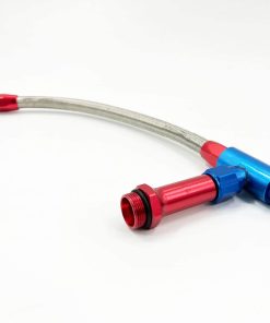 Línea de combustible roja y azul de 7/8-20'' para