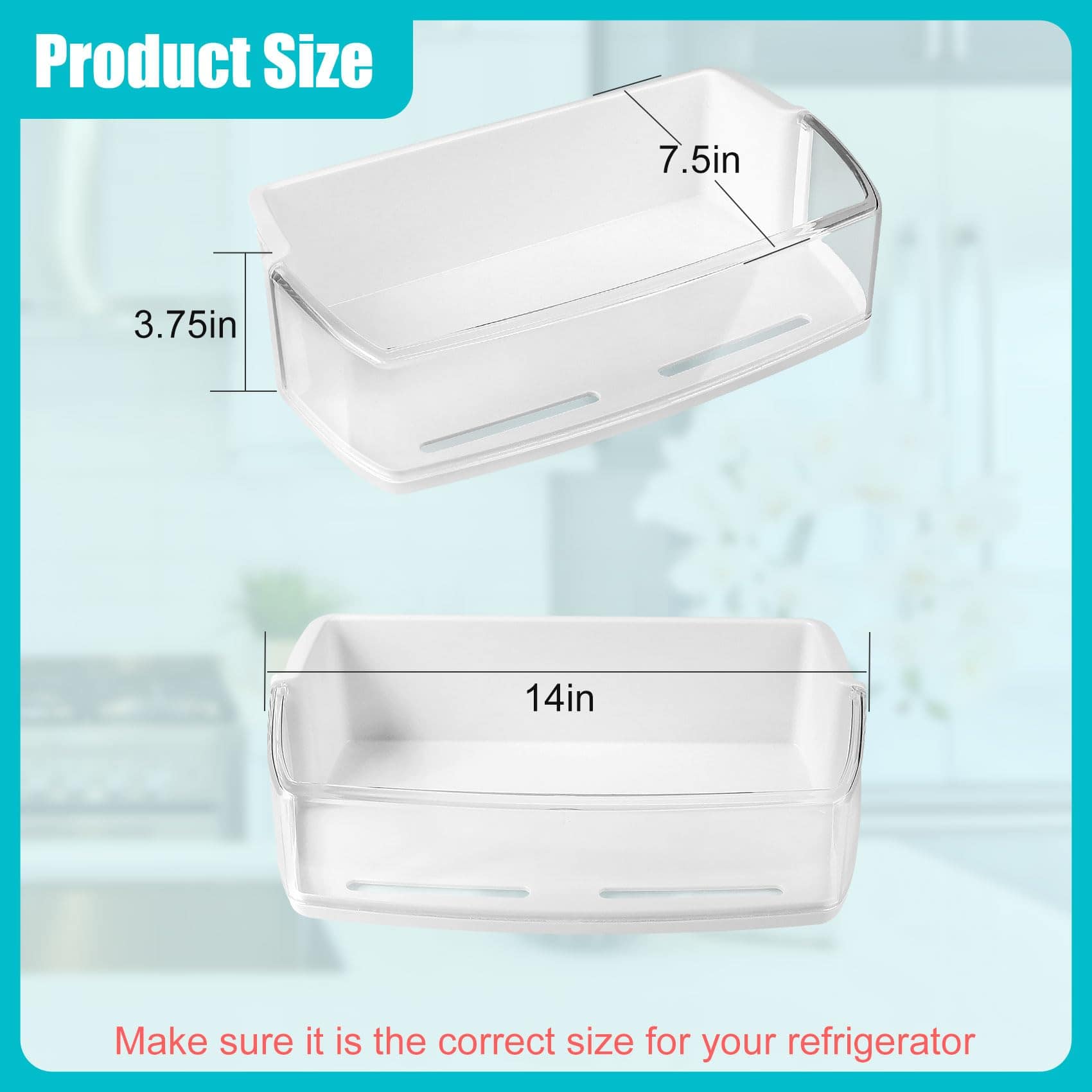 AAP73631502 Canasta de estante de puerta de refrigerador - Imagen 3