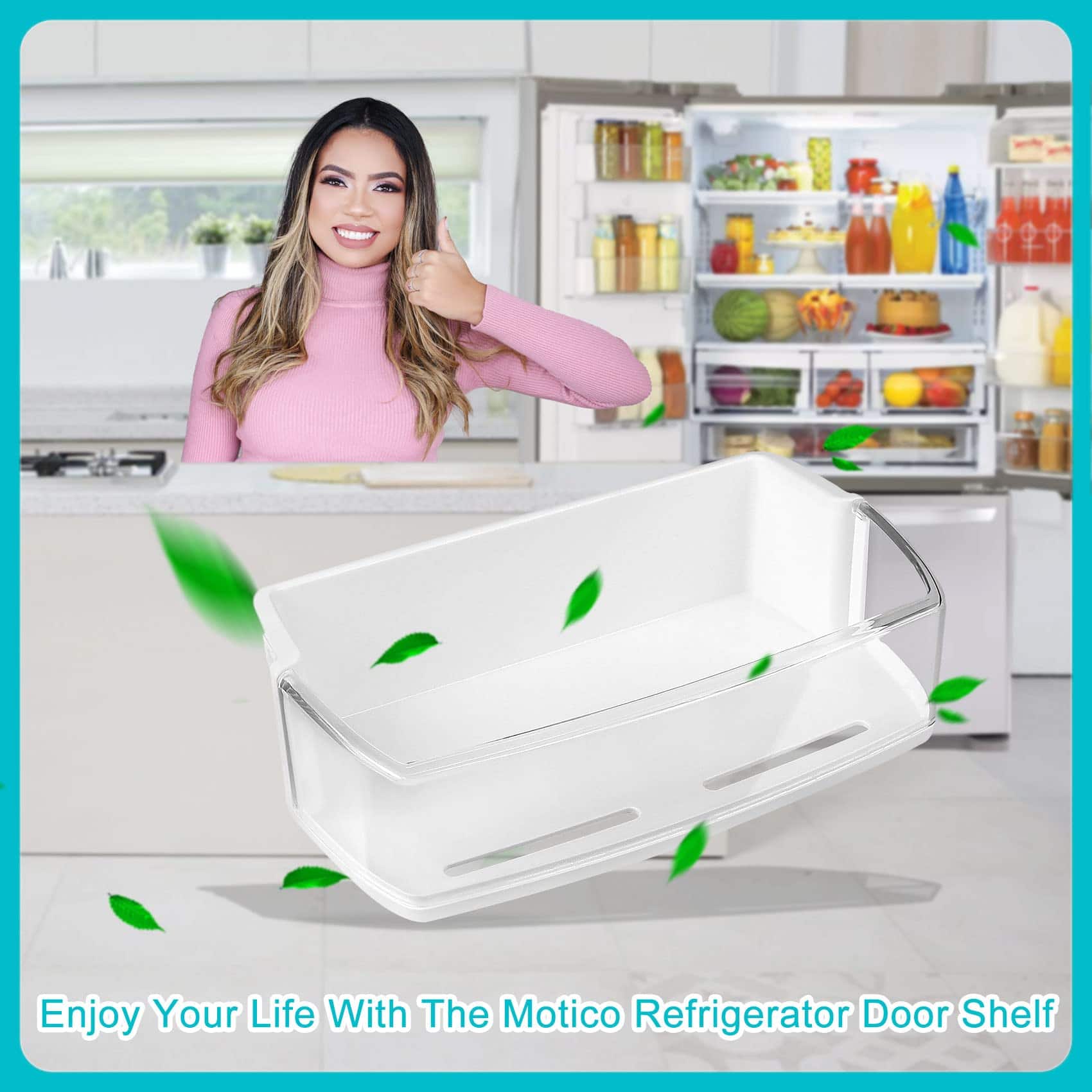 AAP73631502 Canasta de estante de puerta de refrigerador - Imagen 8