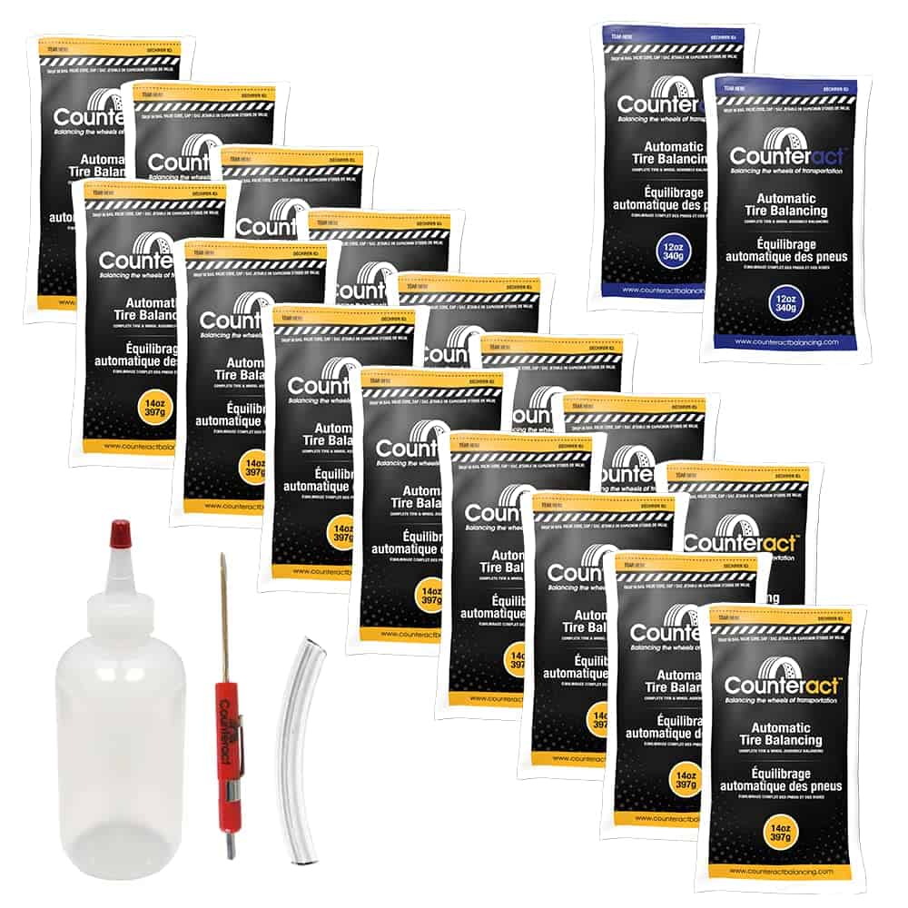 Kit de Equilibrado de Neumáticos/Llantas Counteract DIYK-TT