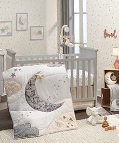 Set de ropa de cuna para bebé Lambs & Ivy Goodnight Moon de