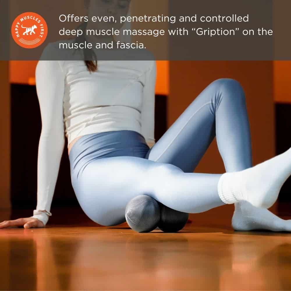 Tiger Tail Tiger Ball Large 8-Inch Peanut Foam Roller - Imagen 5