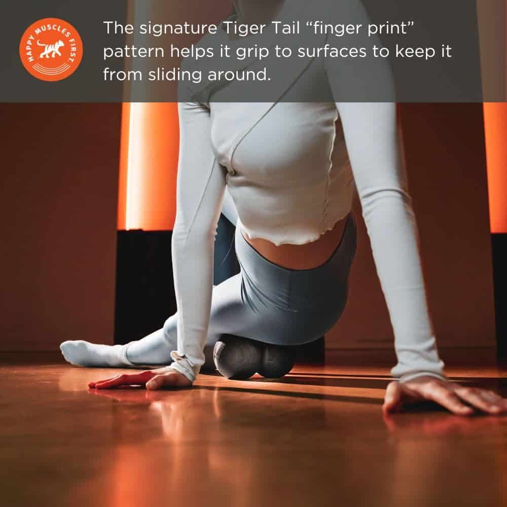 Tiger Tail Tiger Ball Large 8-Inch Peanut Foam Roller - Imagen 10