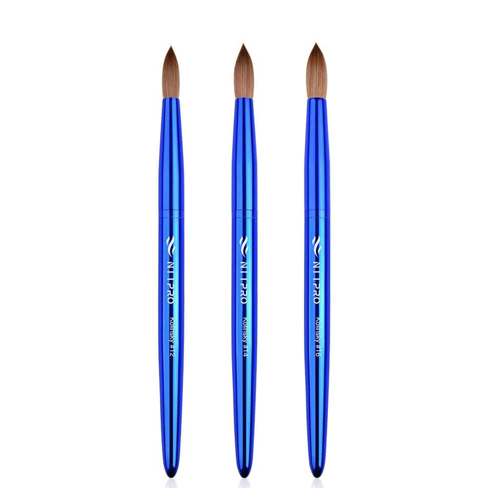 Brocha para uñas de acrílico para aplicación de polvo de - Imagen 8