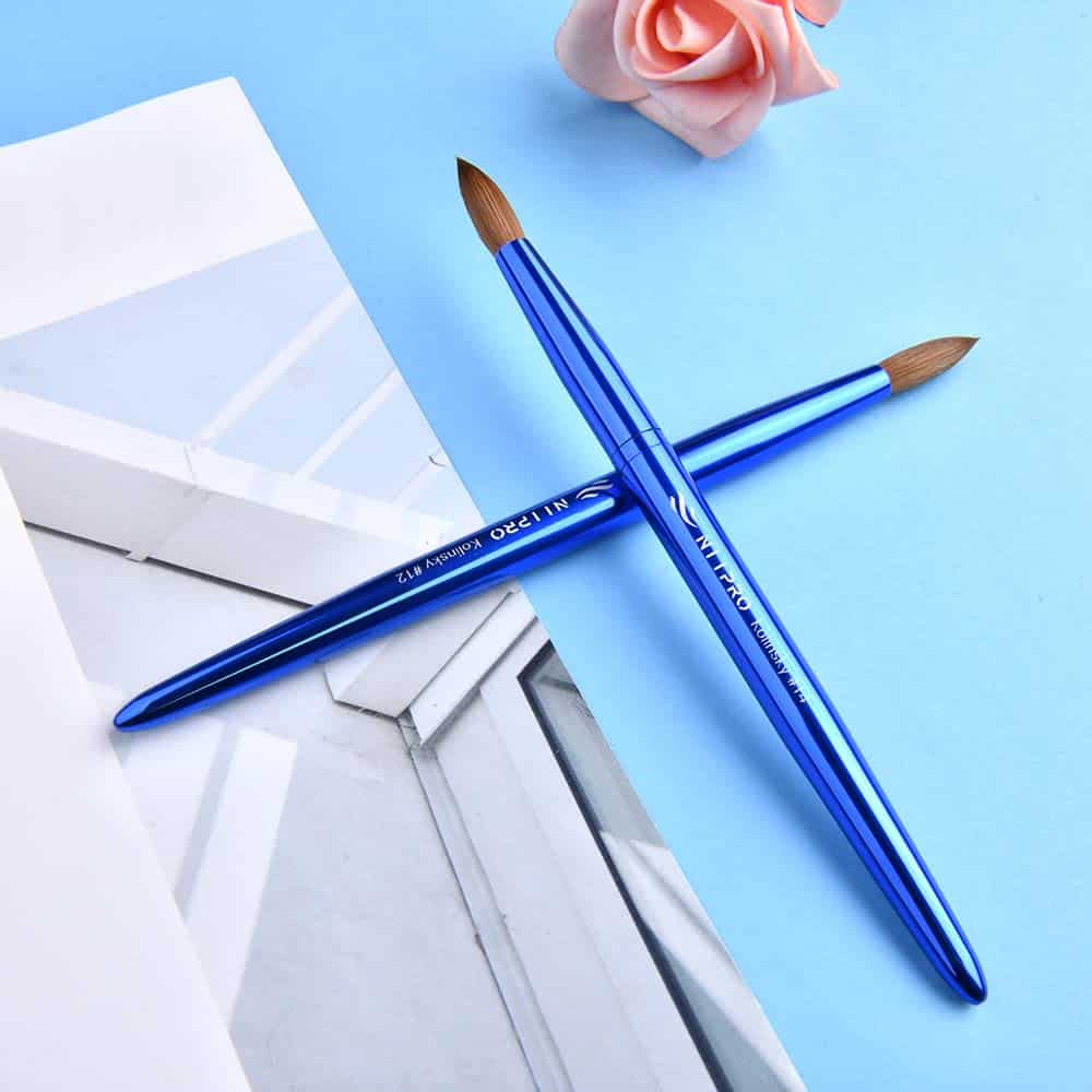 Brocha para uñas de acrílico para aplicación de polvo de - Imagen 4