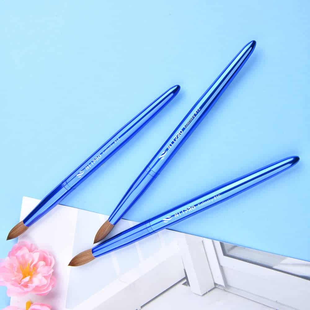 Brocha para uñas de acrílico para aplicación de polvo de - Imagen 6