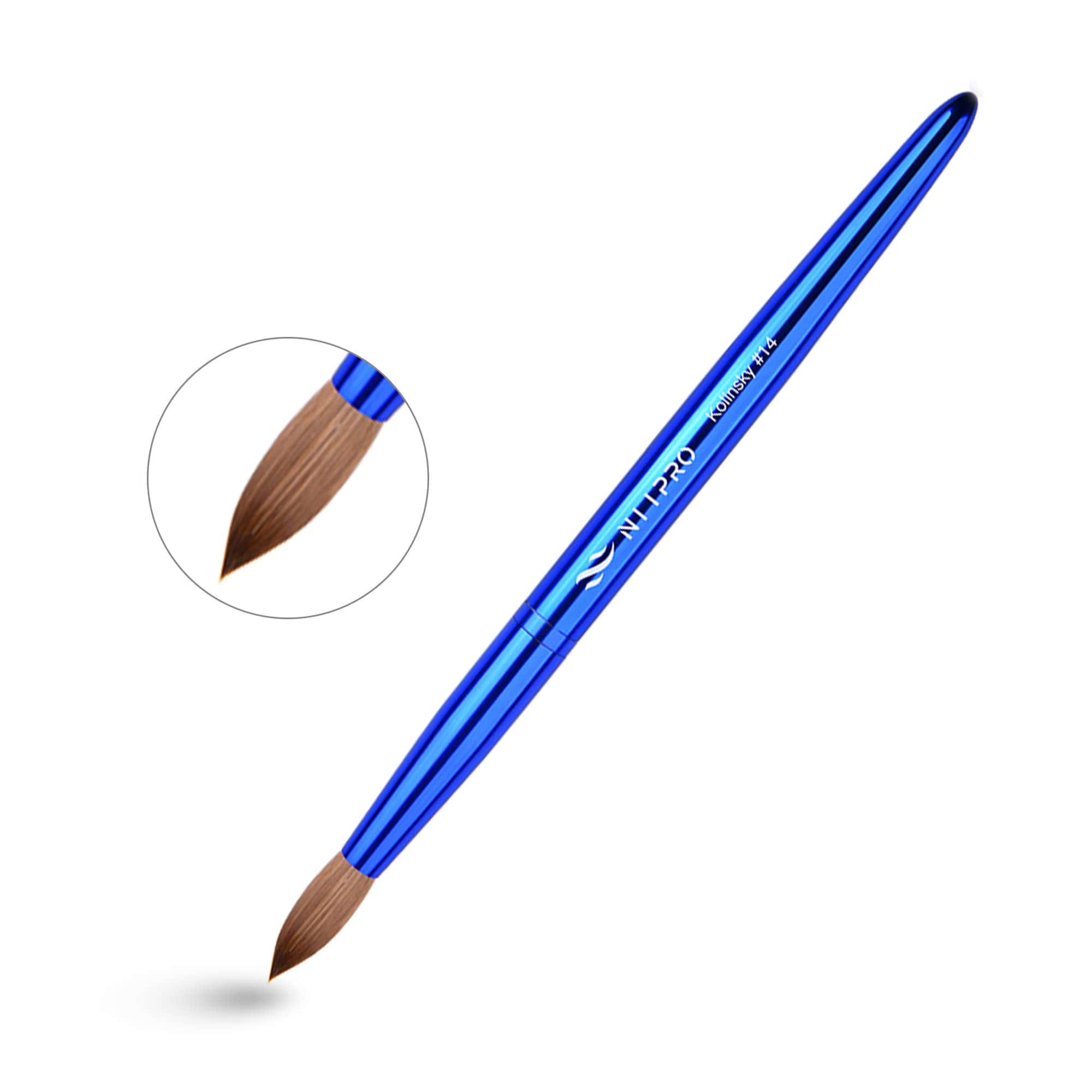 Brocha para uñas de acrílico para aplicación de polvo de - Imagen 3