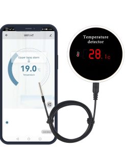Sensor de Temperatura WiFi con Sonda Externa Impermeable,