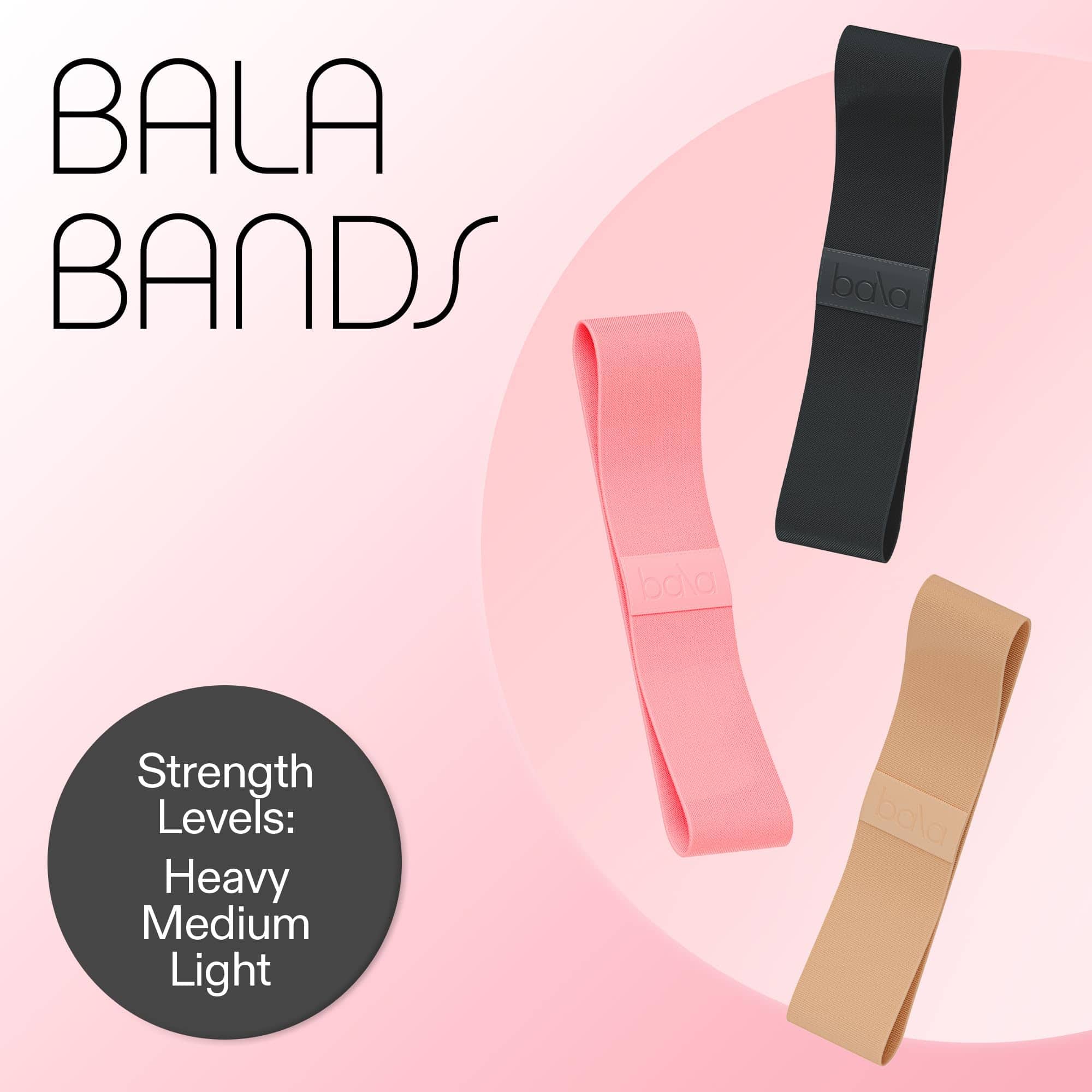 Bala Bands Bandas de Resistencia para Mujeres y Hombres, - Imagen 4