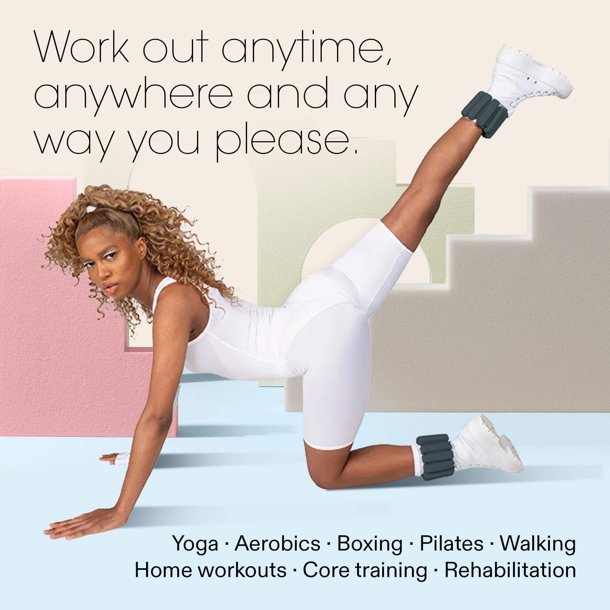 Bala Bangles Pesas de Muñeca y Tobillo -Carbón - Imagen 4