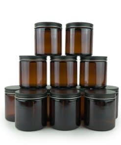 Paquete de Vidrio Ámbar de Naturaleza 16oz - 12 Paquetes,