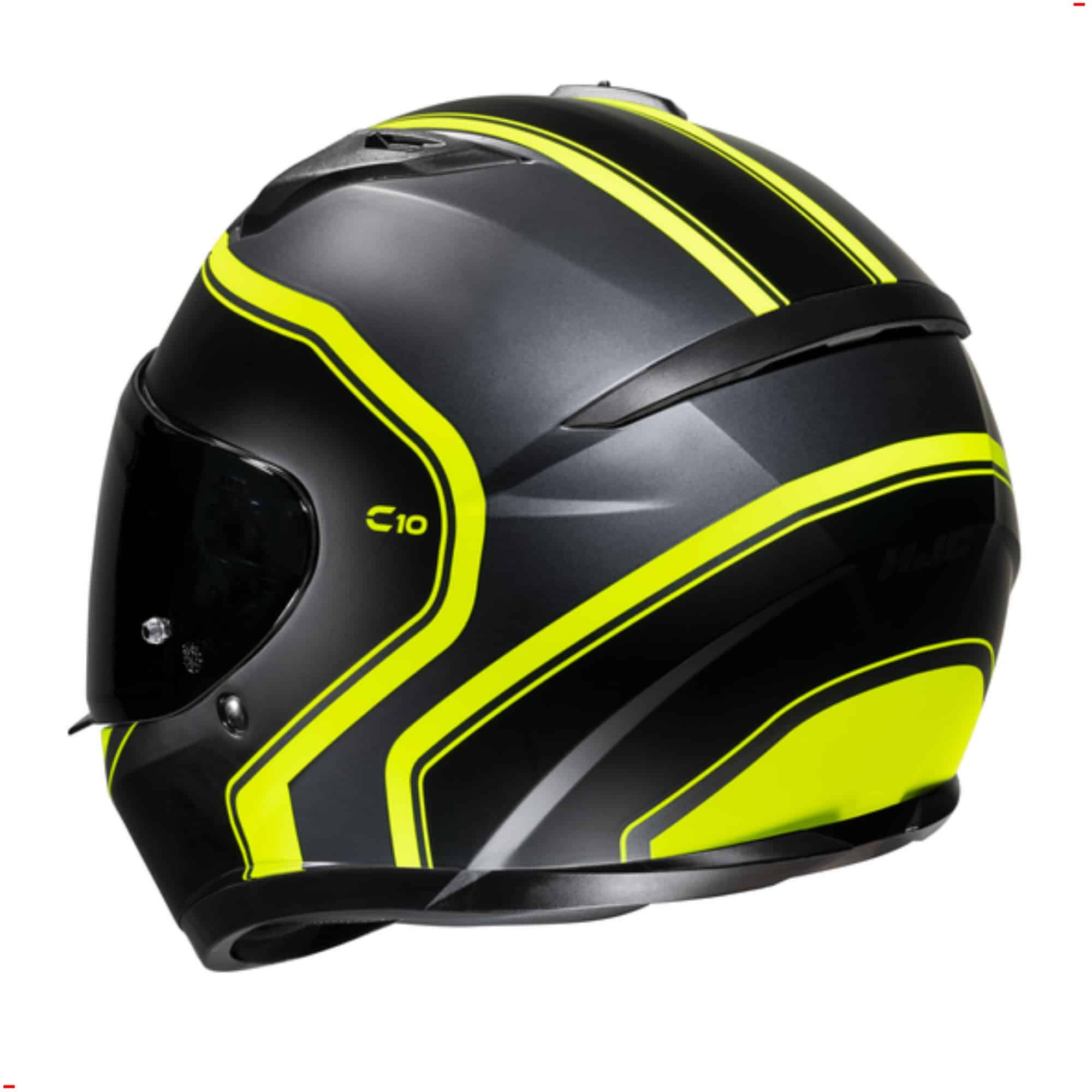 Casco de motocicleta integral HJC C10 ELIE con protector de - Imagen 3
