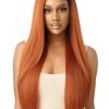 Pelucas Frontales de Encaje Natural Yaki 30" (NEGRO 1B)