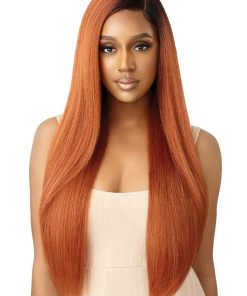 Pelucas Frontales de Encaje Natural Yaki 30" (NEGRO 1B)