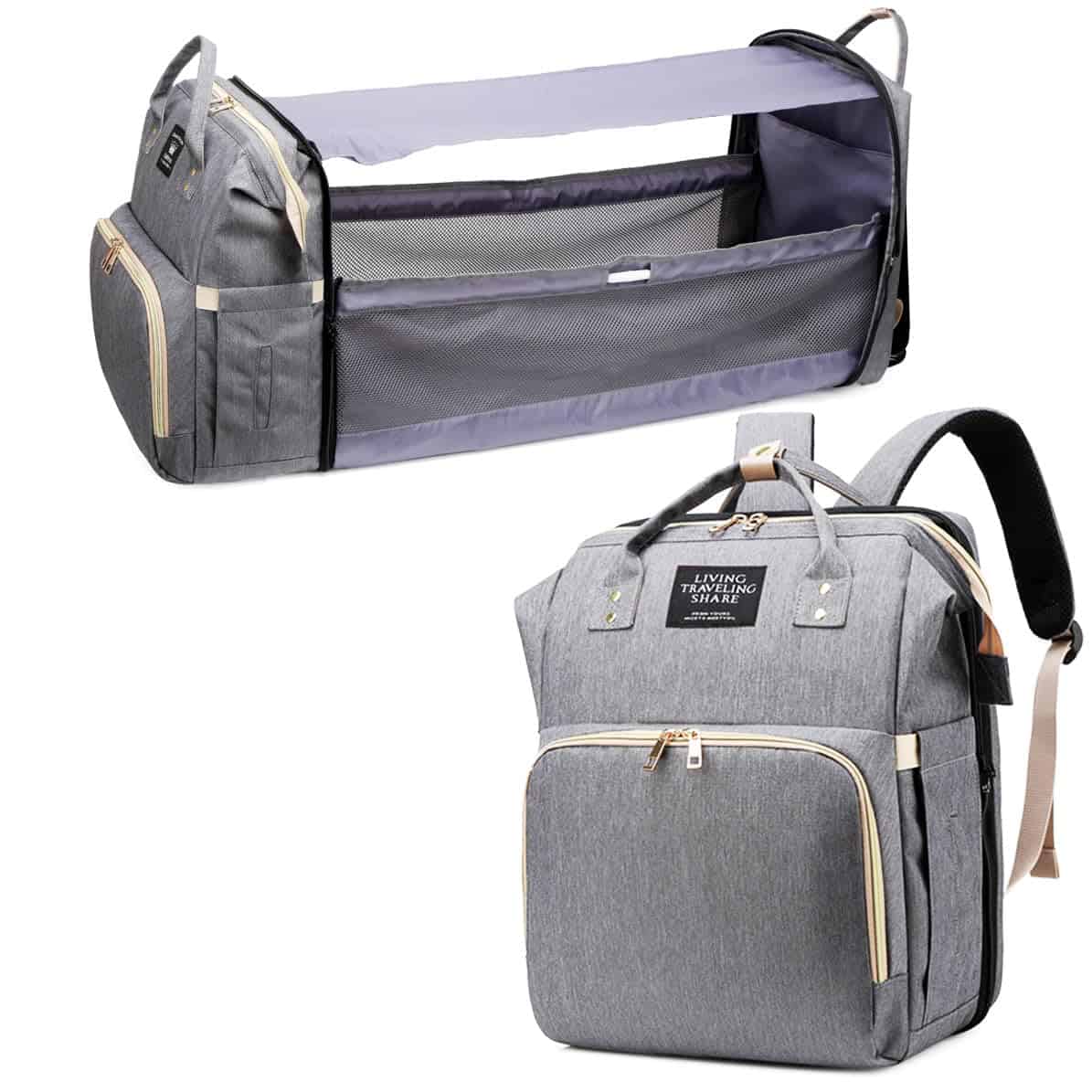 Mochila de Pañales SALIFA con Estación de Cambio, Bolsa de