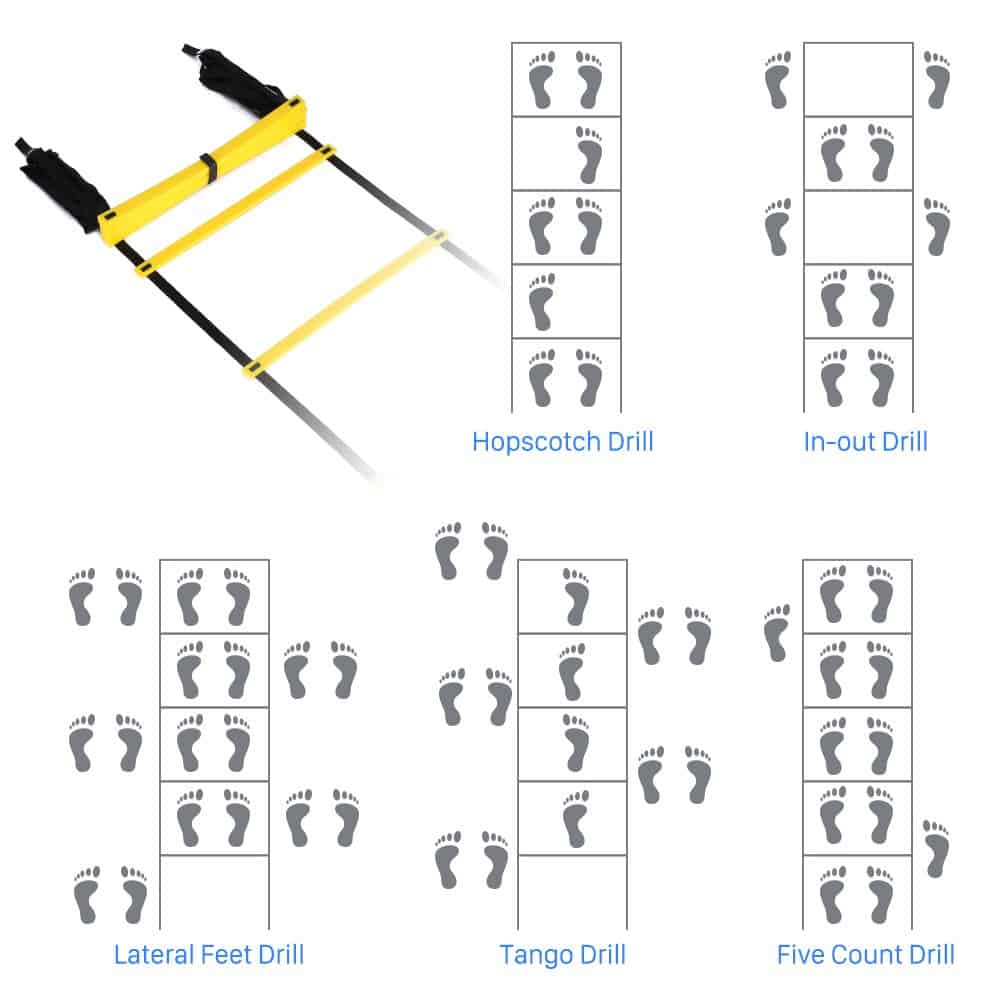 Escalera de Agilidad para Entrenamiento de Velocidad GHB de - Imagen 7
