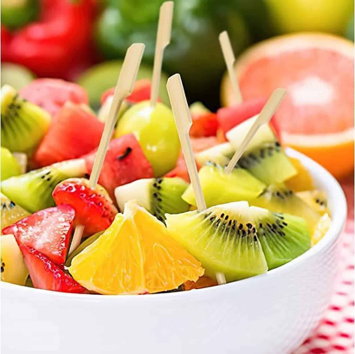 1000 Piezas Palillos de Bambú para Cócteles de 4.7 Pulgadas - Imagen 6