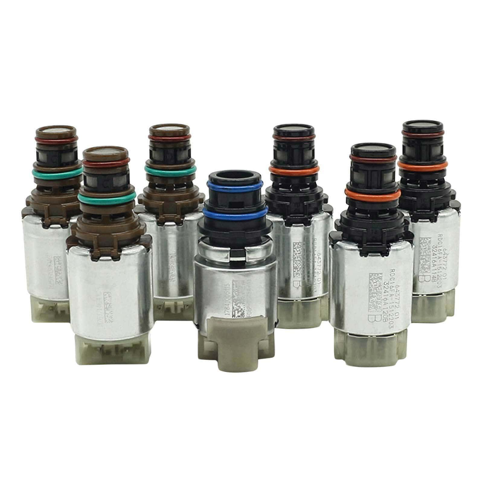 Conjunto de 7 piezas de solenoide de transmisión 6F35 6F15