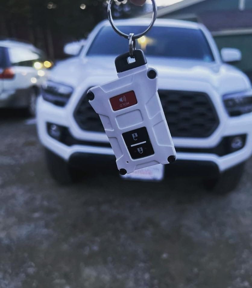 Estuche de Llave de Repuesto AJT DESIGN para -Blanco - Imagen 8