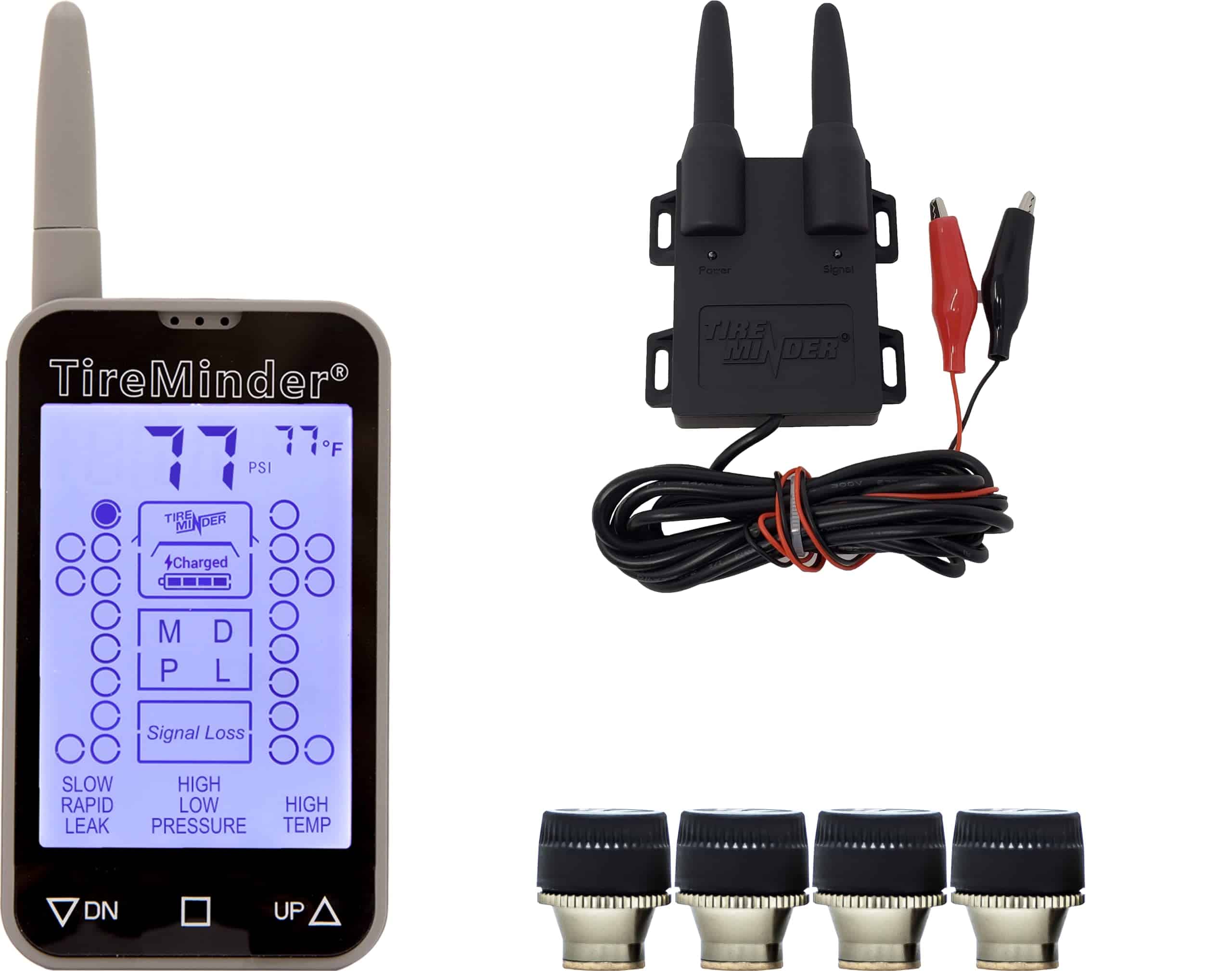 Sistema de Monitoreo de Presión de Neumáticos TireMinder