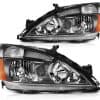 Conjunto de Faros ECCPP Para Honda Accord 2003-2007 Carcasa