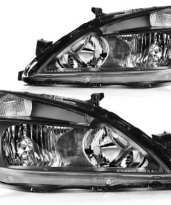 Conjunto de Faros ECCPP Para Honda Accord 2003-2007 Carcasa