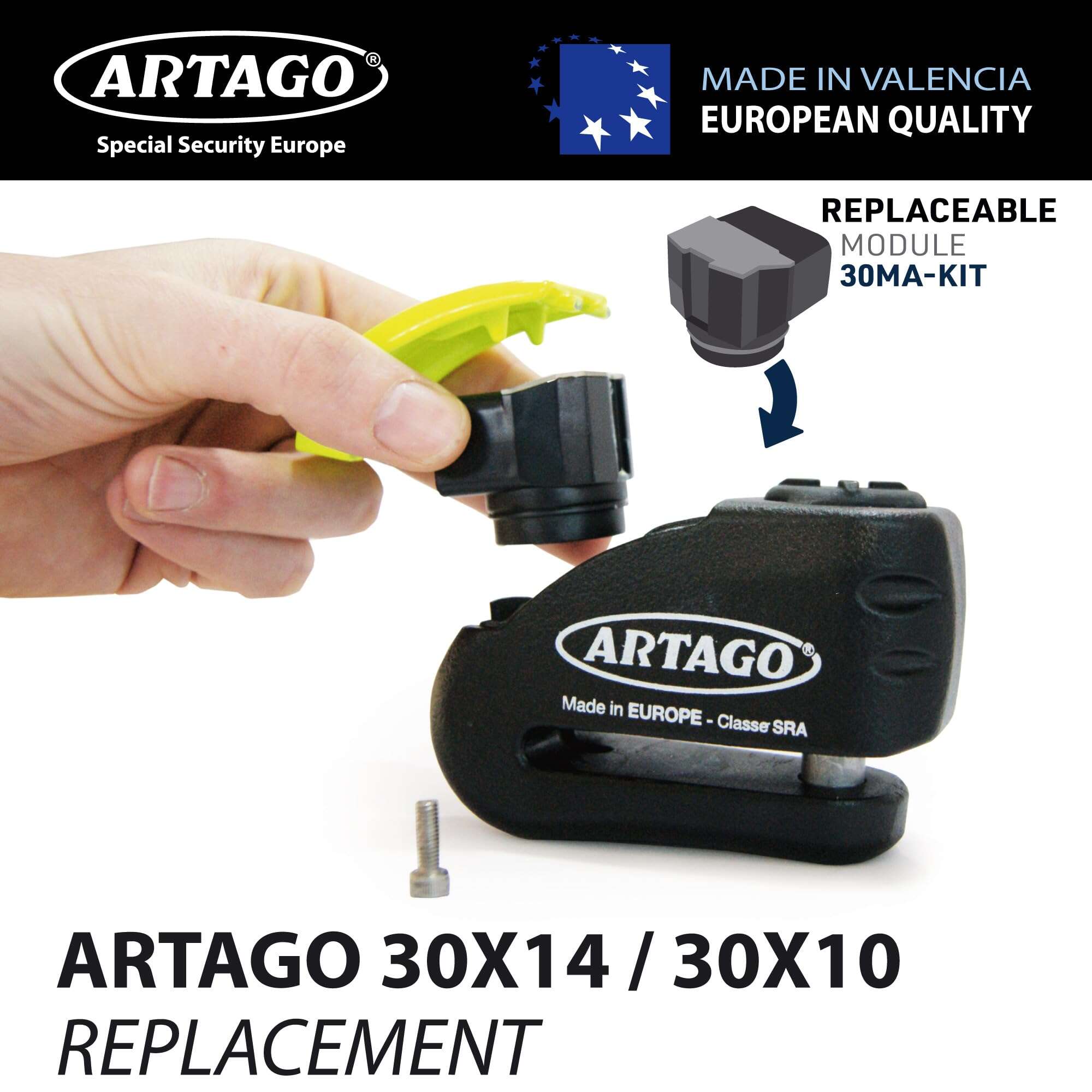 Módulo de Alarma de Repuesto Artago 30MA-KIT y Batería - Imagen 4