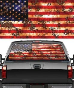 Calcomanías para la ventana trasera del coche de la bandera