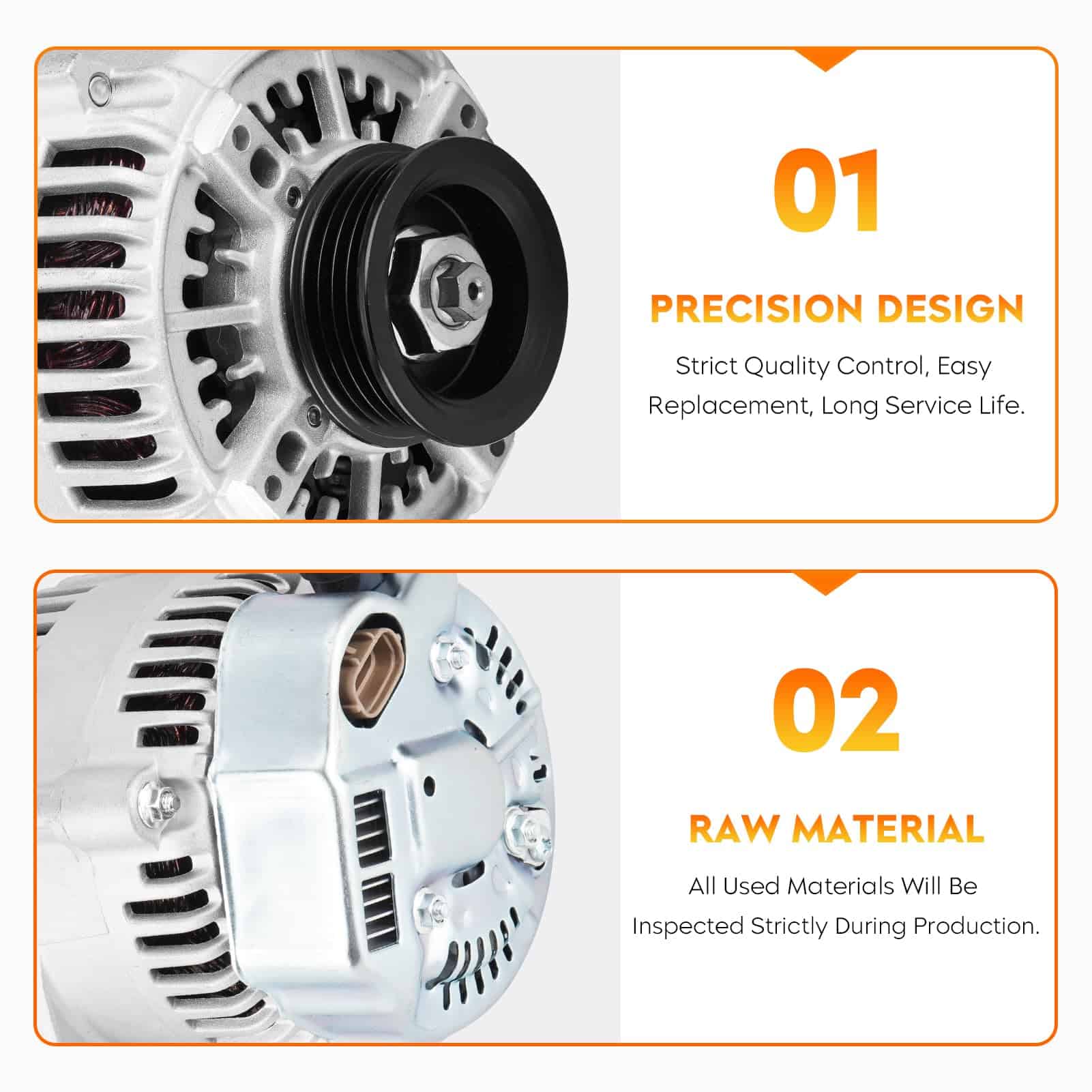 Alternador para Toyota 4Runner V6 3.4L 96-98, T-100 Pickup - Imagen 5