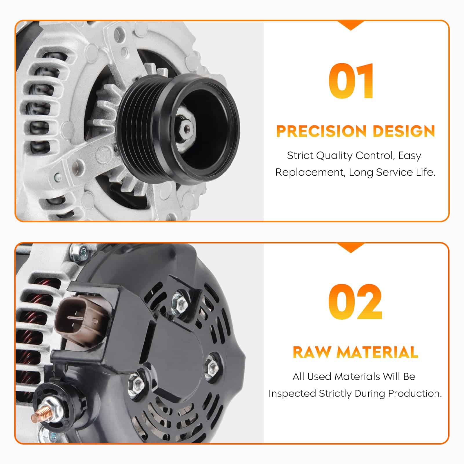 Alternador para Toyota Corolla L4 1.8L 2009 2010 2011 2012 - Imagen 5