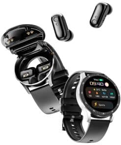 Smart Watch con Auriculares, 2 en 1 Construcción TWS