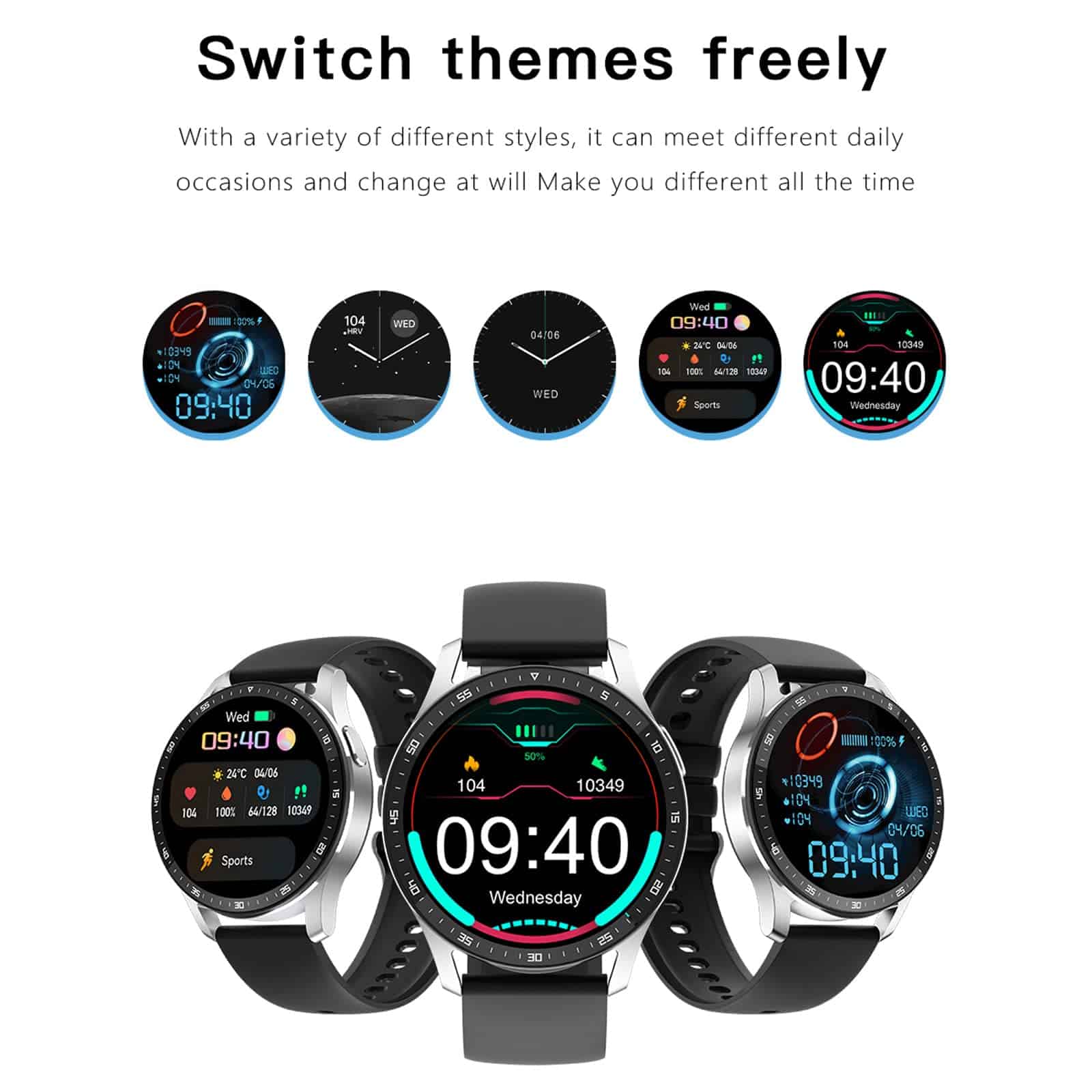 Smart Watch con Auriculares, 2 en 1 Construcción TWS - Imagen 3