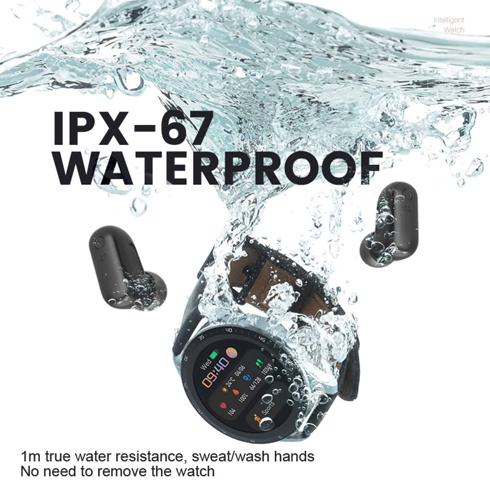 Smart Watch con Auriculares, 2 en 1 Construcción TWS - Imagen 8