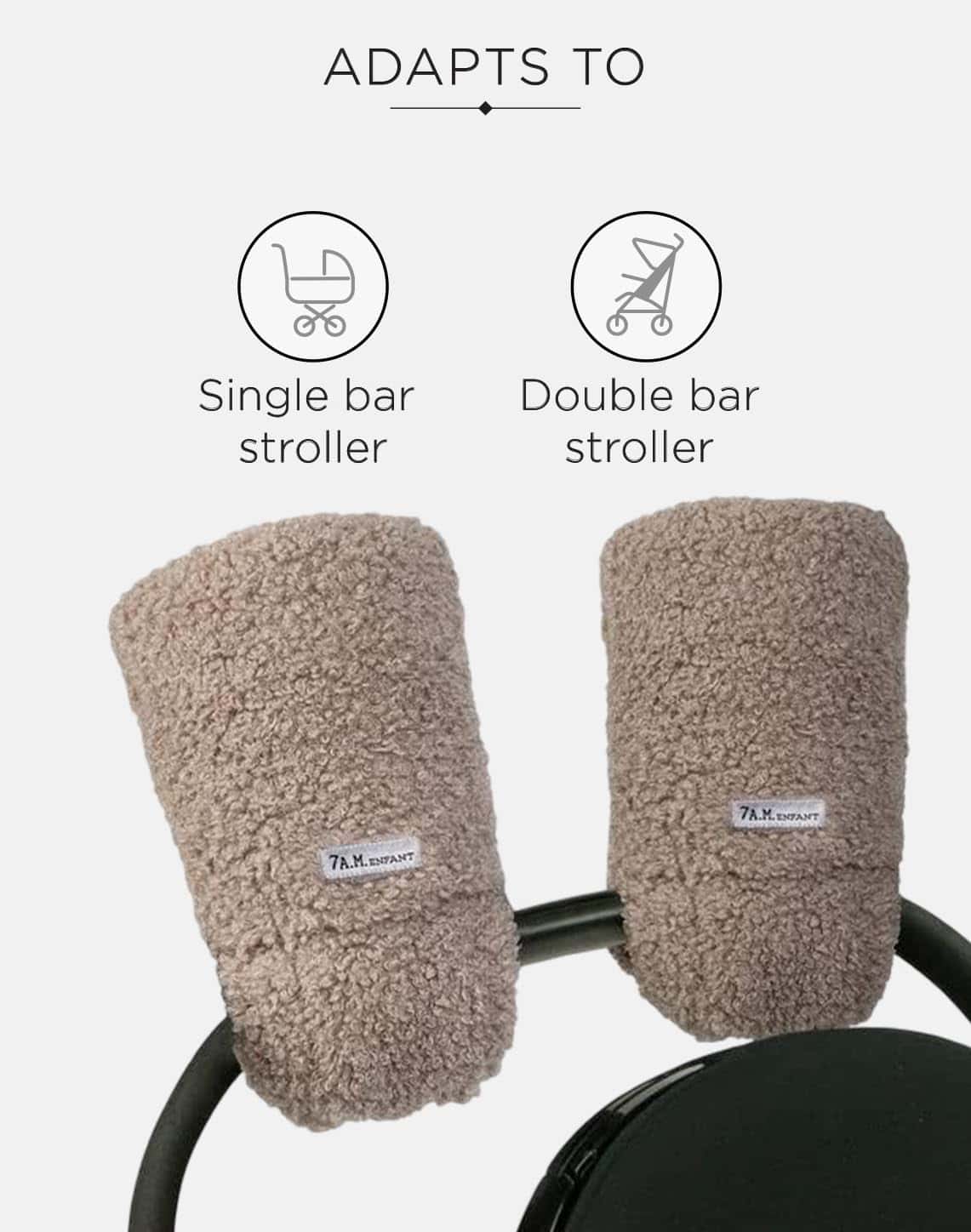 Manoplas para cochecito 7AM Enfant Stroller Warmmuffs - - Imagen 6