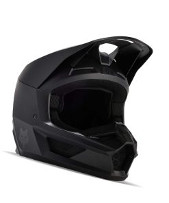 Casco de Motocross Fox Racing V CORE, Negro -Negro Mate