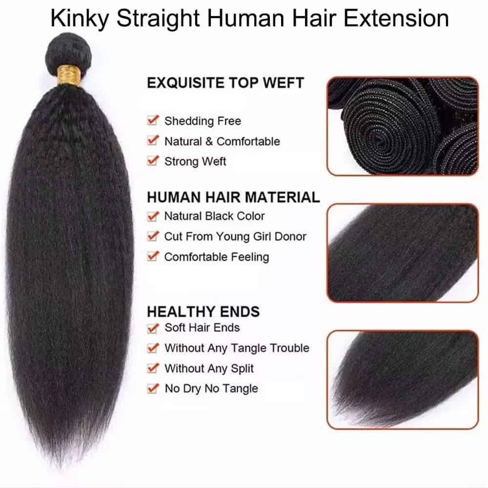 Cabello Brasileño 1 Paquete 11A Vírgen Sin Procesar Kinky - Imagen 6