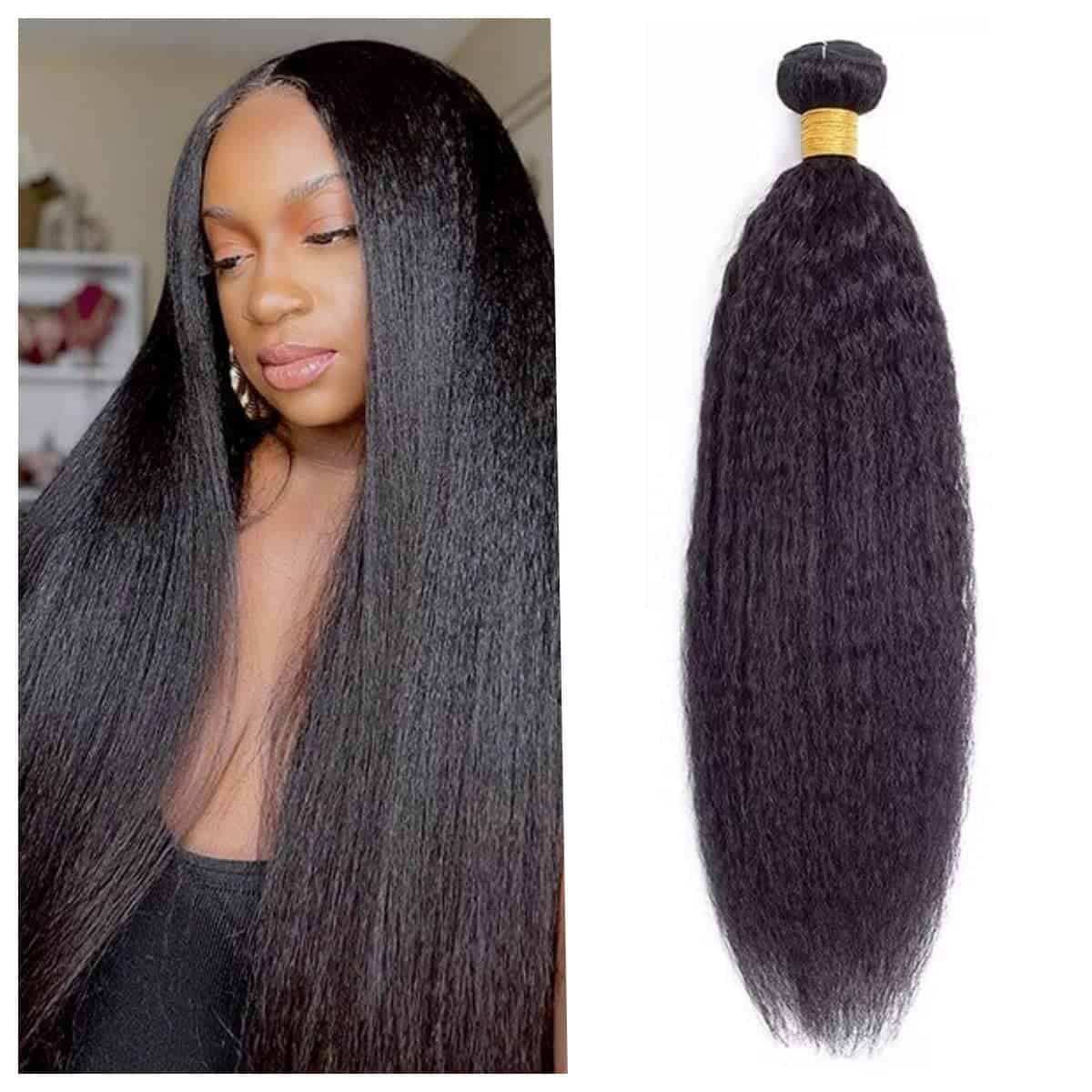 Cabello Brasileño 1 Paquete 11A Vírgen Sin Procesar Kinky