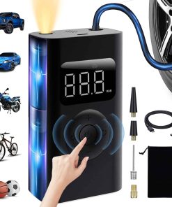 Inflador de neumáticos para automóvil, compresor de aire