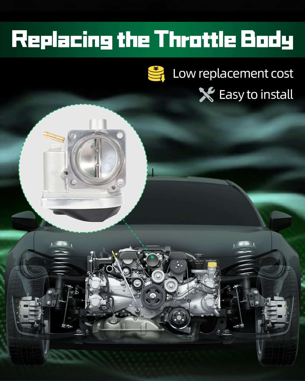 Cuerpo del acelerador SCITOO S20079 para Mini Cooper 1.6l - Imagen 5