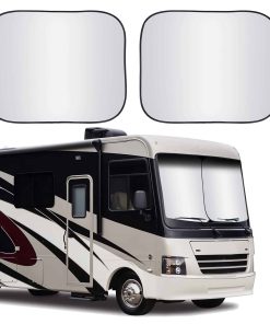 Cubierta de sombra para parabrisas de auto plegable de 2