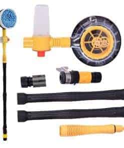 Cepillo giratorio para lavado de coches con dispensador de