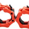 GW Tech Barbell Clamps 2 pulgadas, Collares de -Naranja