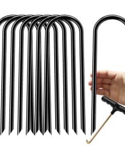 Estacas de Trampolín para Vientos Fuertes de 12 pulgadas,