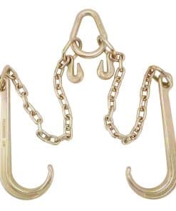 SPARKWHIZ G70 J Hook Tow Chain V Bridle con ganchos J de