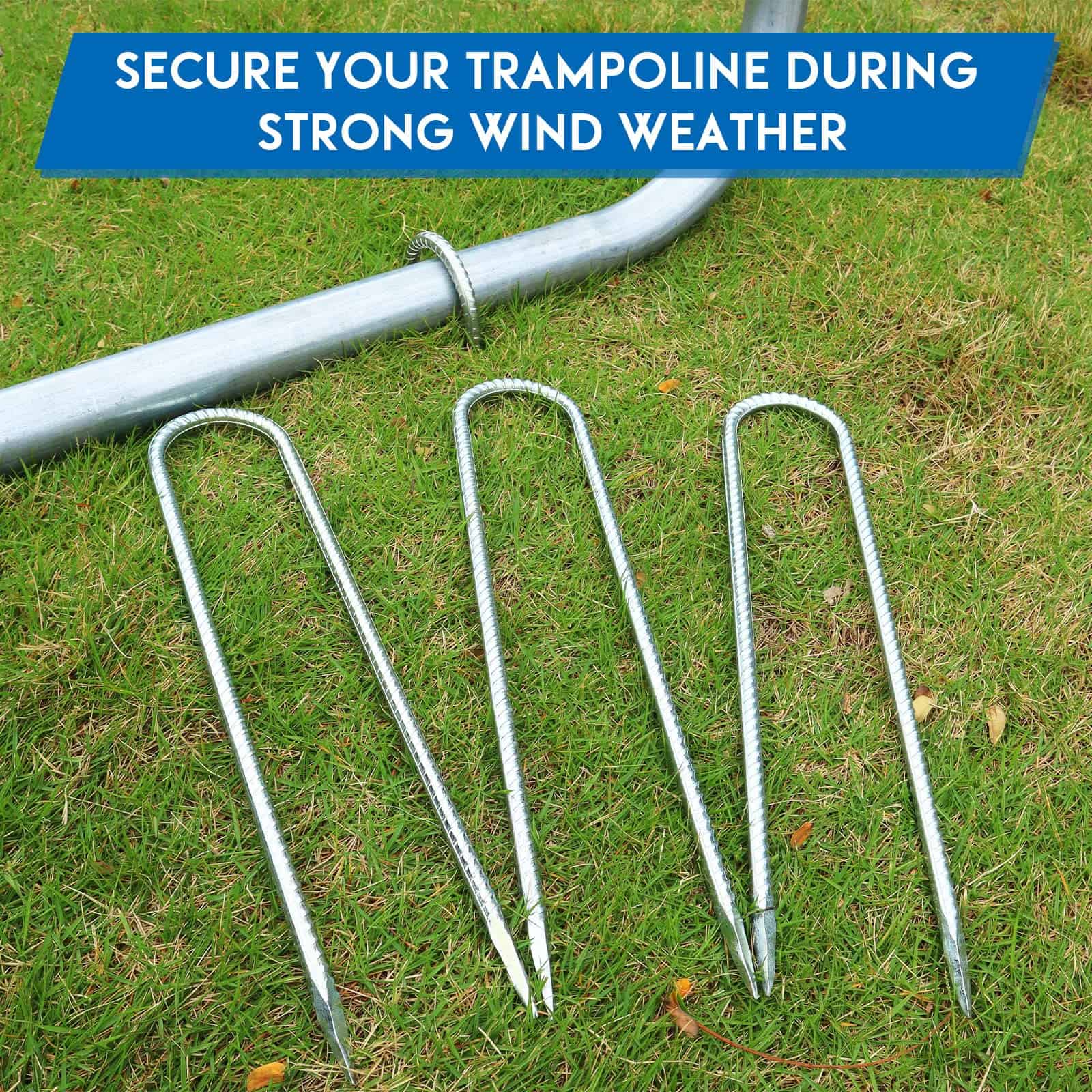 Estacas de Trampolín de Alto Viento, Anclas de Trampolín de - Imagen 4